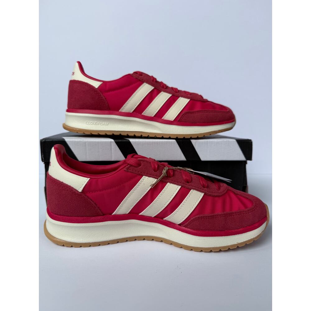 Adidas Run 70s 2.0 JS5031 Red Cream Gum Women's 7 New With Tags